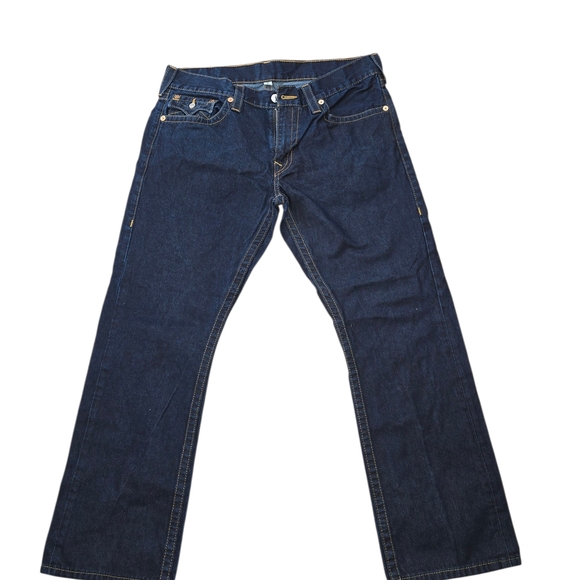 True Religion Dark Blue Bootcut Jeans